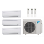 Daikin 36,000 Btu 20 SEER2 R-32 3-Zone Ductless Mini Split Heat Pump System - 12K-12K-12K