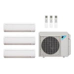 Daikin 48,000 Btu 20 SEER2 3-Zone Ductless Mini Split Heat Pump System - 7K-12K-18K