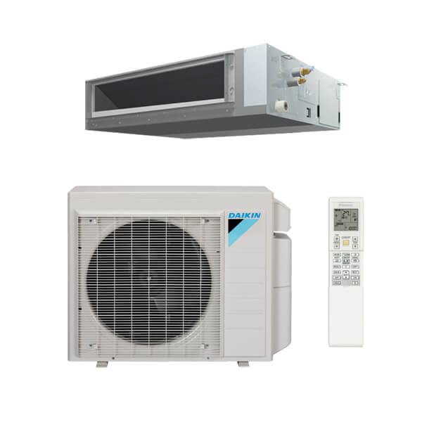 Daikin 12,000 Btu 14.6 SEER2 R-32 SIngle Zone Ducted Mini Split Heat Pump System with FREE 3 Year Labor Warranty!