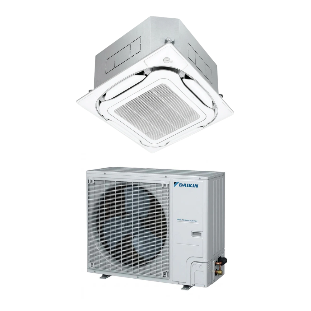 Daikin Skyair 2.5 Ton 21 SEER2 Single Zone Ductless 4-Way Cassette Commercial Mini Split Heat Pump System