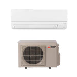 Mitsubishi 12,000 Btu R-454B 20 SEER2 Single Zone Ductless Mini Split Heat Pump System