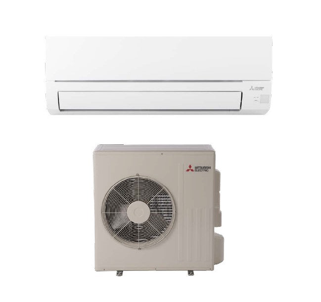 Mitsubishi 24,000 Btu R-454B 18 SEER2 Mini Split Single Zone Heat Pump System