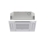 Mitsubishi 9,000 Btu R-454B 21 SEER2 Single Zone 4-Way Cassette Mini Split Heat Pump System