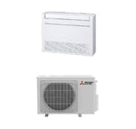Mitsubishi 12,000 Btu R-454B 19.6 SEER2 Single Zone Floor Mounted Mini Split Heat Pump System