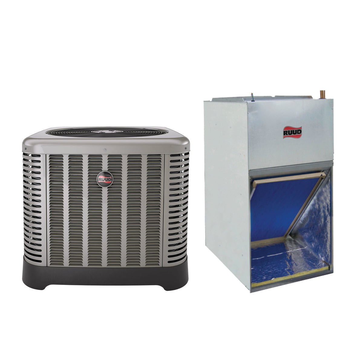 Rheem / Ruud Endeavor 1.5 Ton 15.2 SEER2 R-454B Air Conditioning System (Front Return)