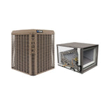 York 2 Ton 14.3 SEER2 R-454B R-32 Air Conditioning Condenser and Horizontal Coil (17.5" High)