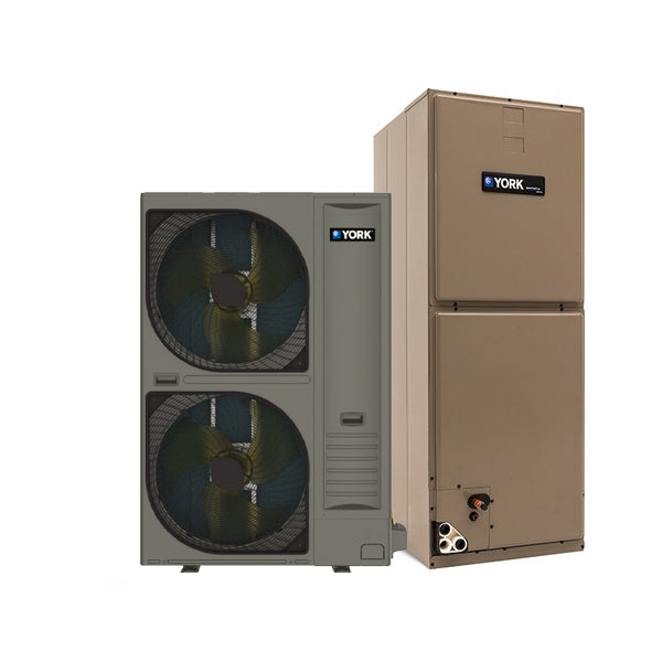 York 4 Ton 19 SEER2 Variable Speed Heat Pump System (ECM Air Handler) 21" Wide